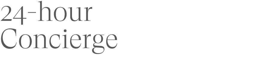 24 hour Concierge